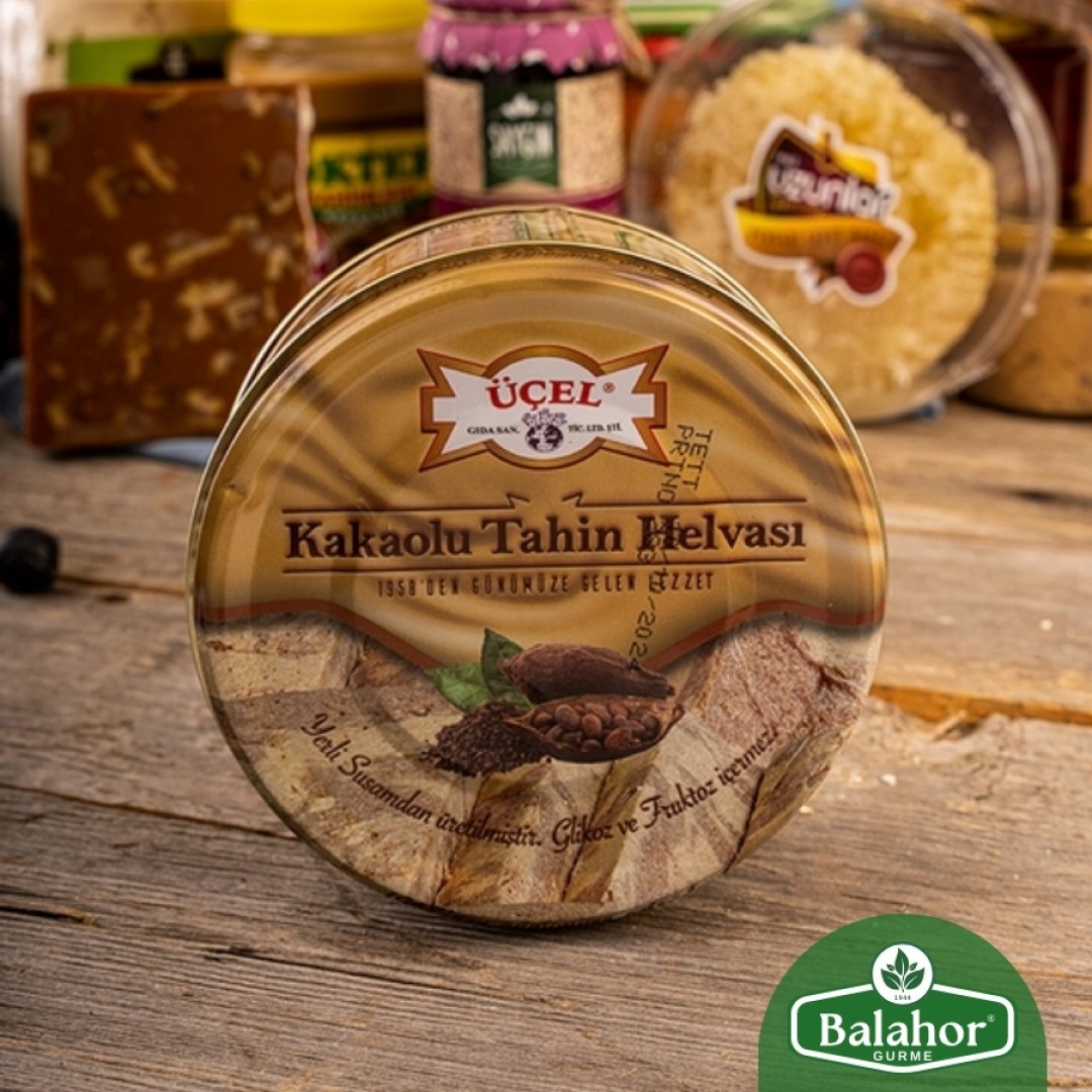 Üçel Kakaolu Helva Teneke